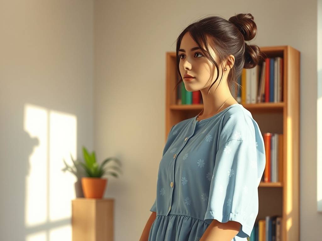 处女座长什么样子图片 少女