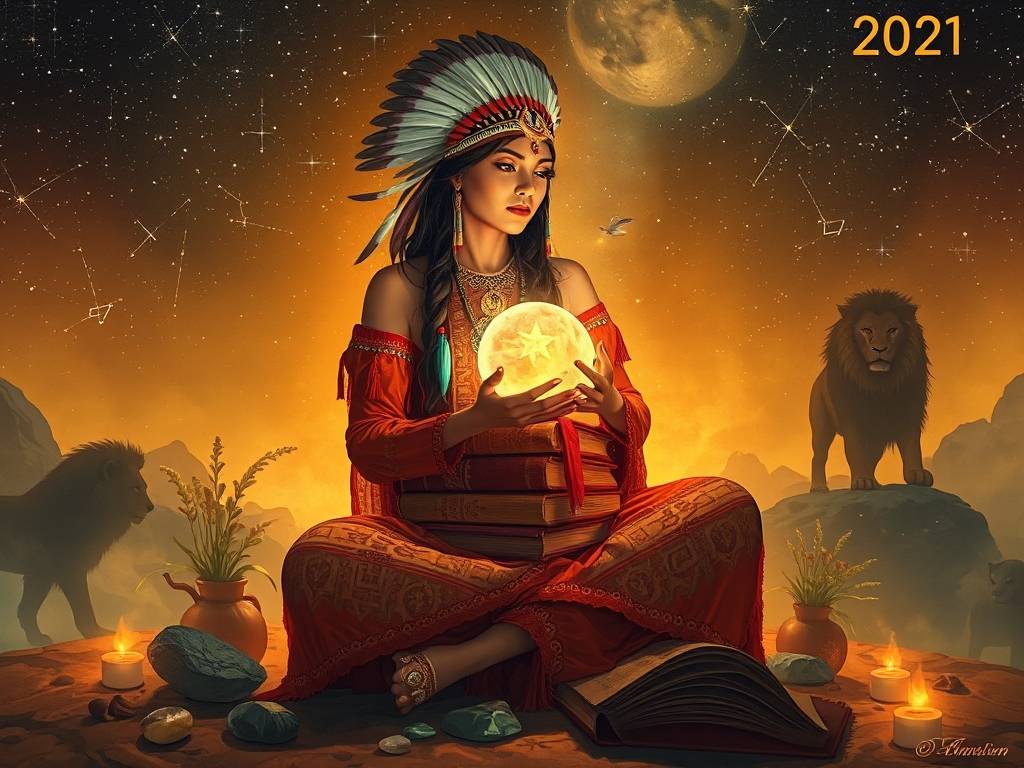狮子座2021美国神婆