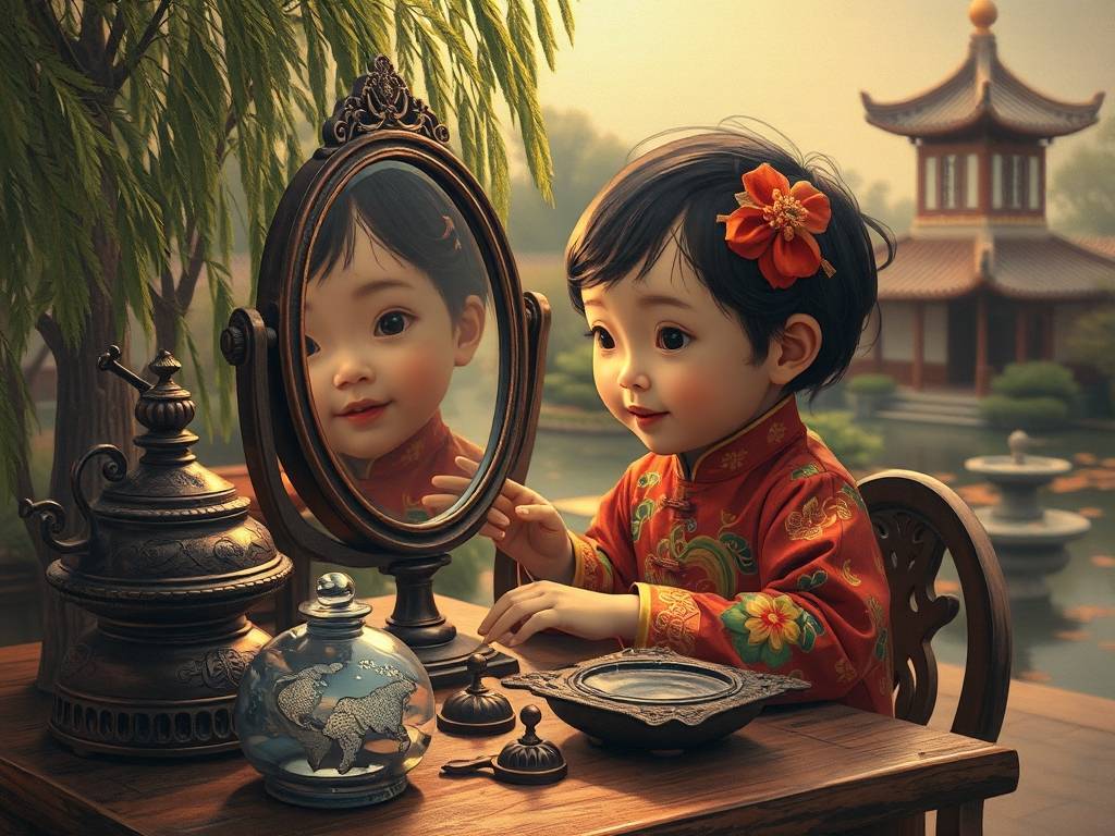 傻孩子看面相好不好