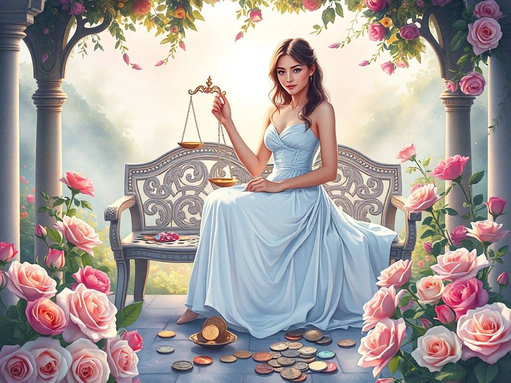 天秤座女生的财富怎么样啊