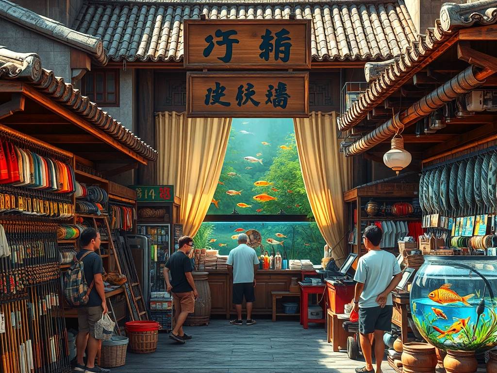 百姓户外渔具店铺简介