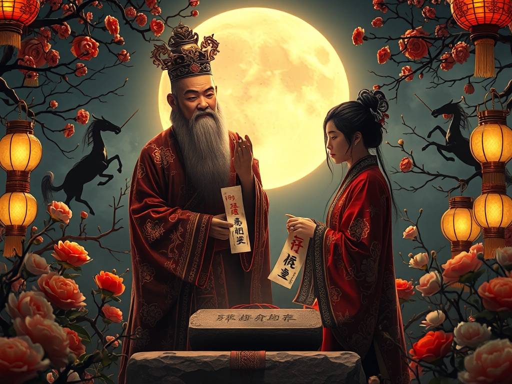 月老灵签六十签 中签