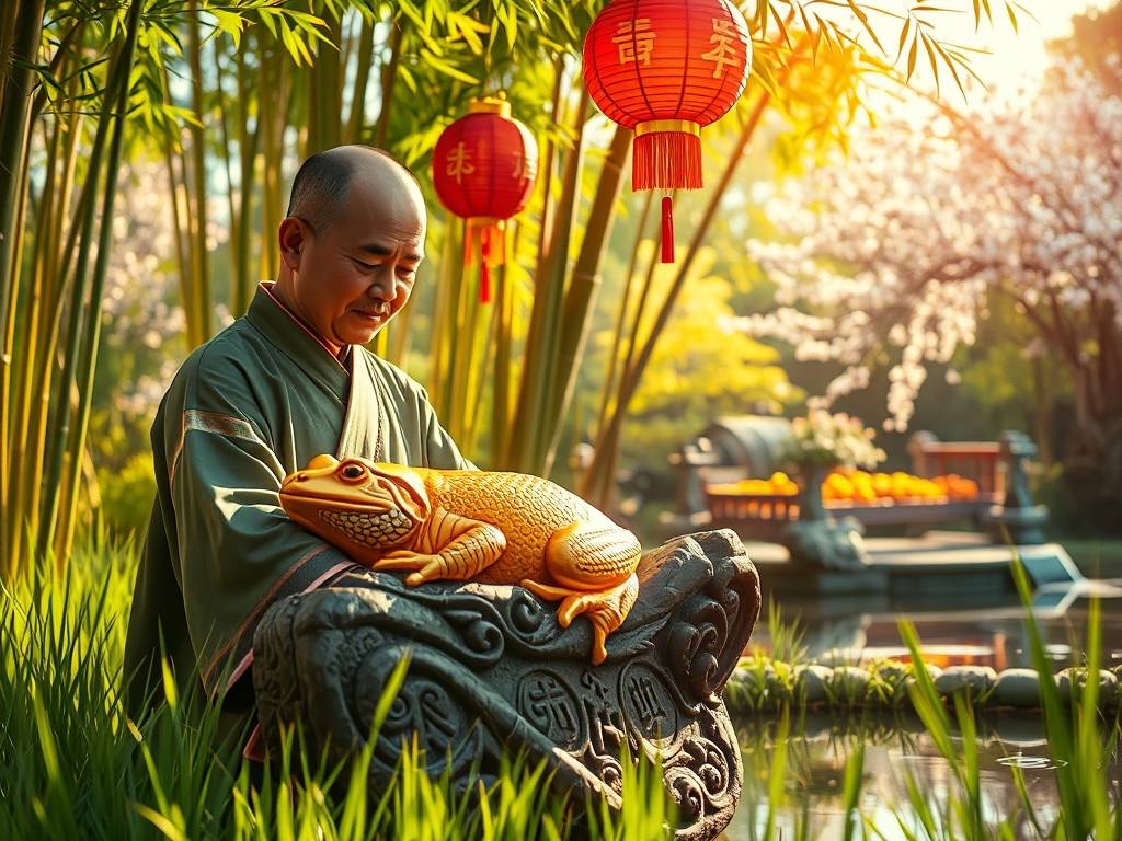 属兔的人摆放金蟾