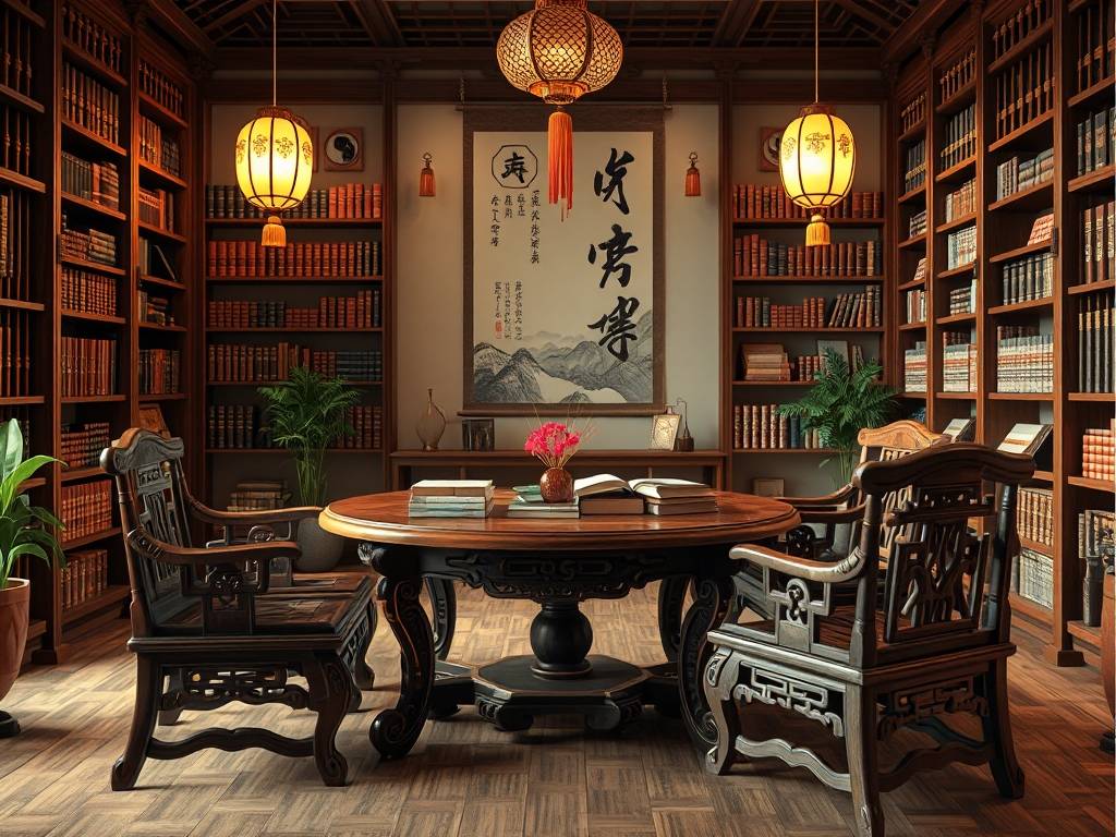 风水书房尺寸图片欣赏大全