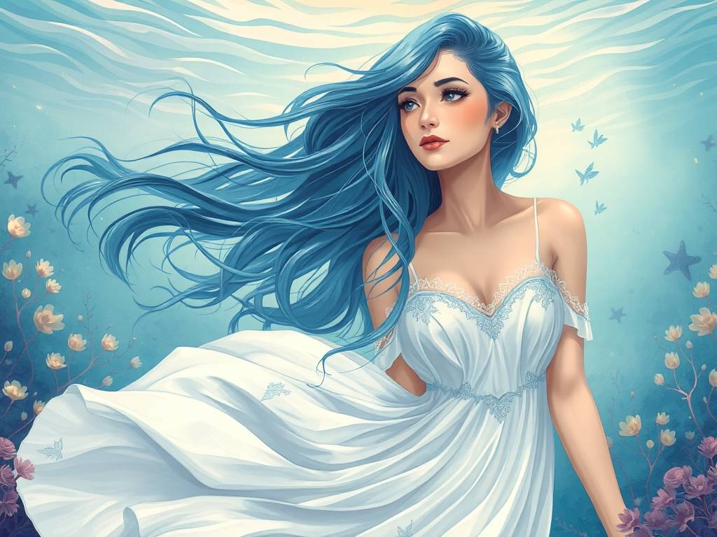 双鱼座女性单恋性格分析图