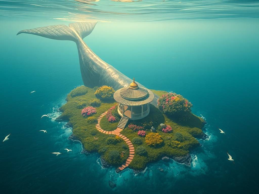 梦见鲸鱼岛lolita图片