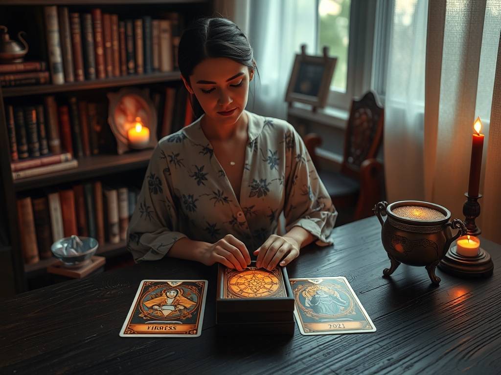 处女座2021年感情塔罗牌