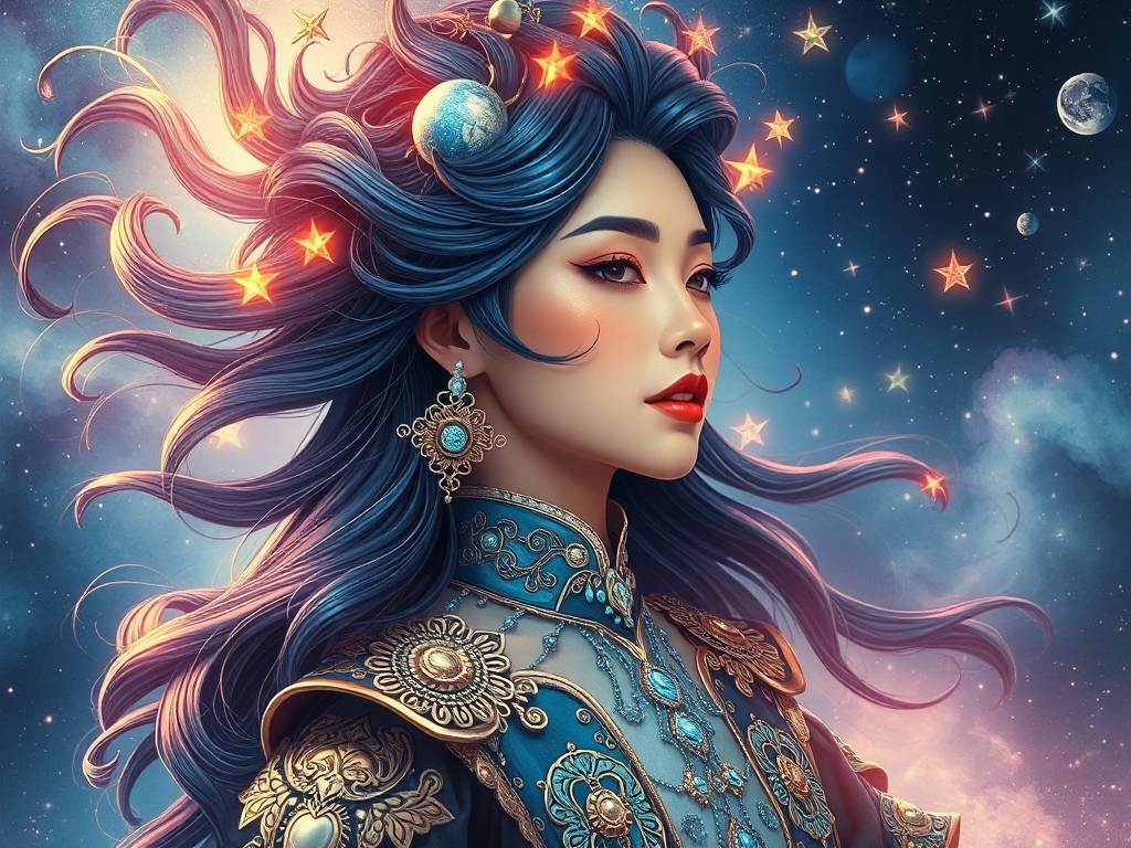 十二星座明星头像 迪丽热巴