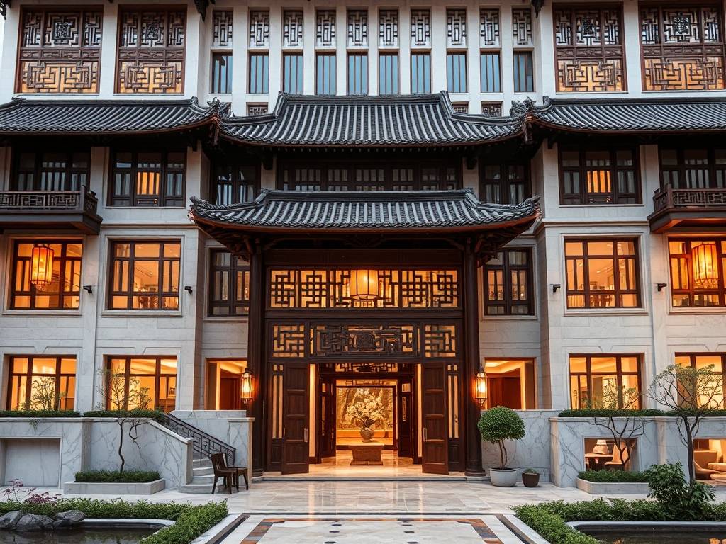 湖州喜来登的建造详情