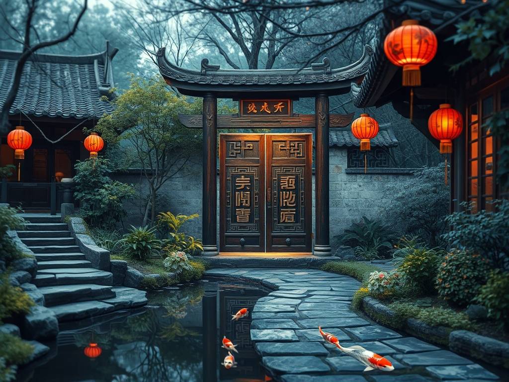 住宅庭院大门方向风水