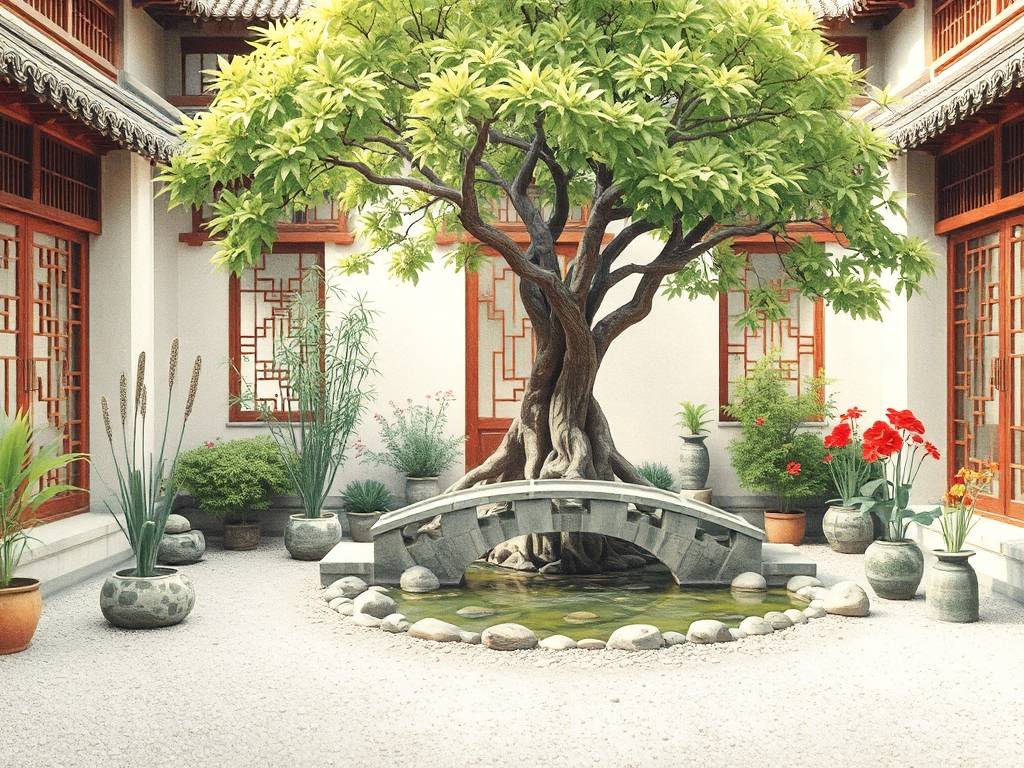 庭院最旺宅的植物风水