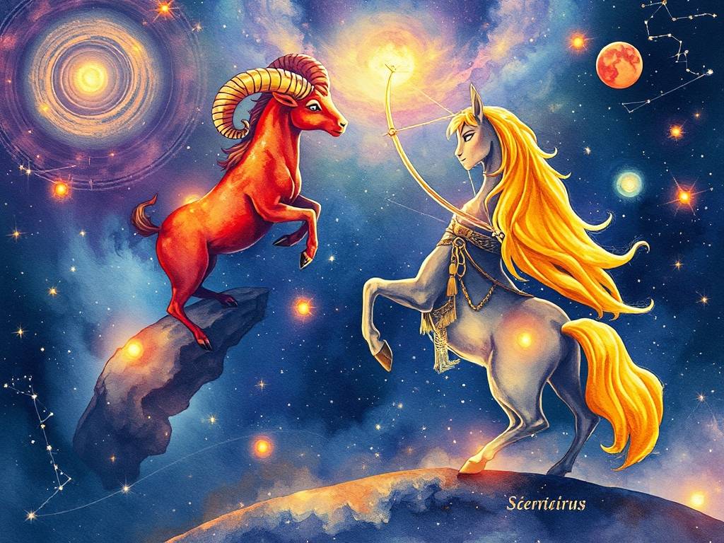 和射手座搭配的星座