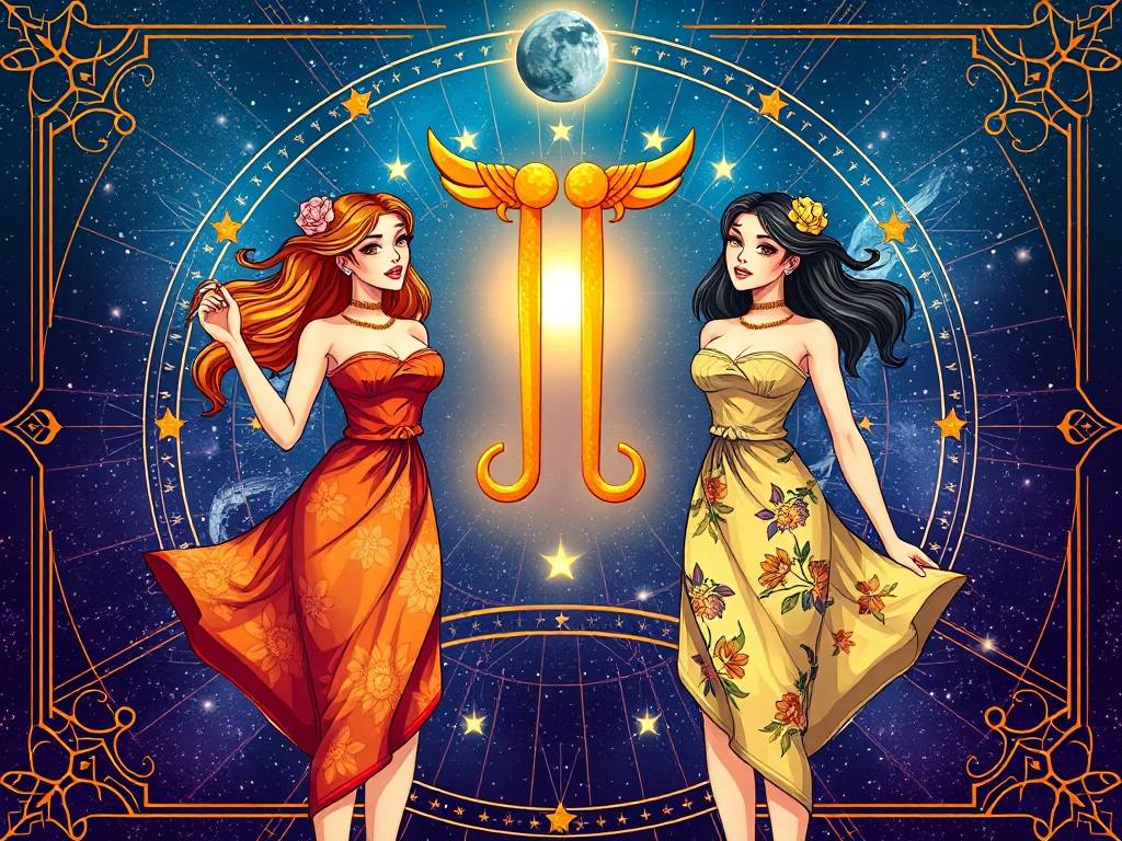 双子座女生配对表格图片高清