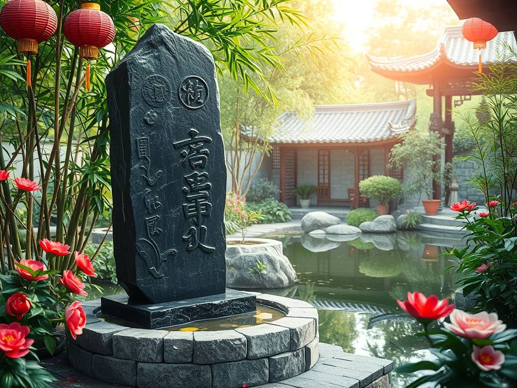 庭院风水石的摆放最佳位置