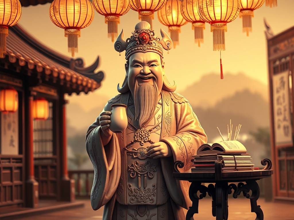 土地公灵签杯杯笑解签