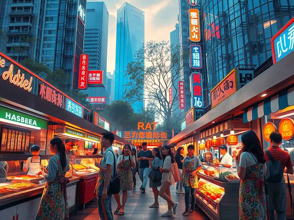美食城开档口有什么要注意点