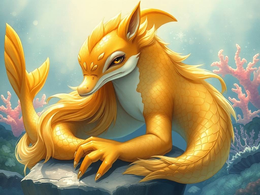 黄金双鱼座雅柏菲卡图片