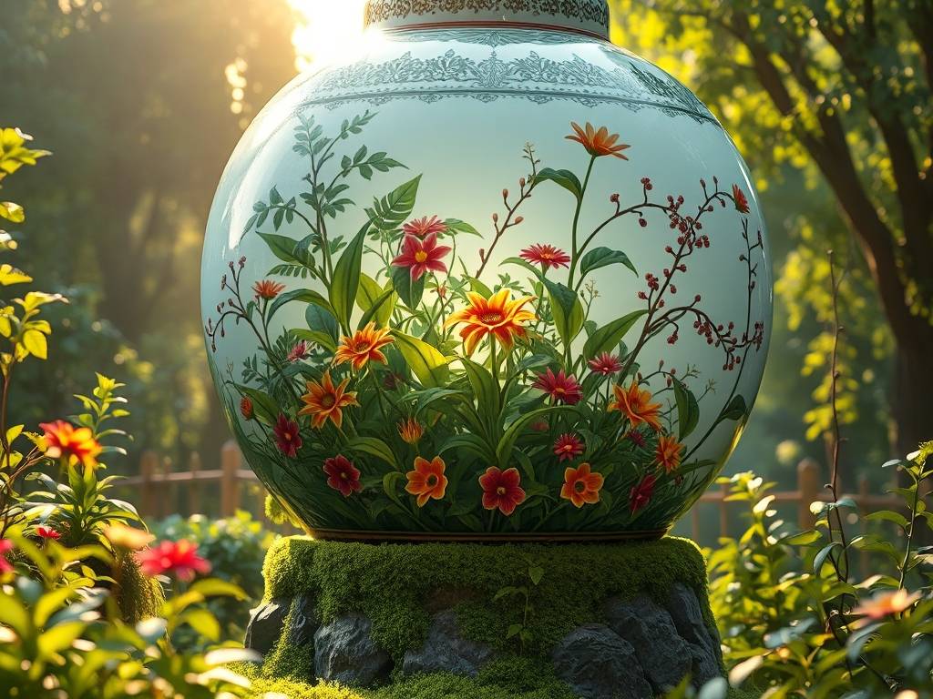梦见特大缸里长了植物是啥意思