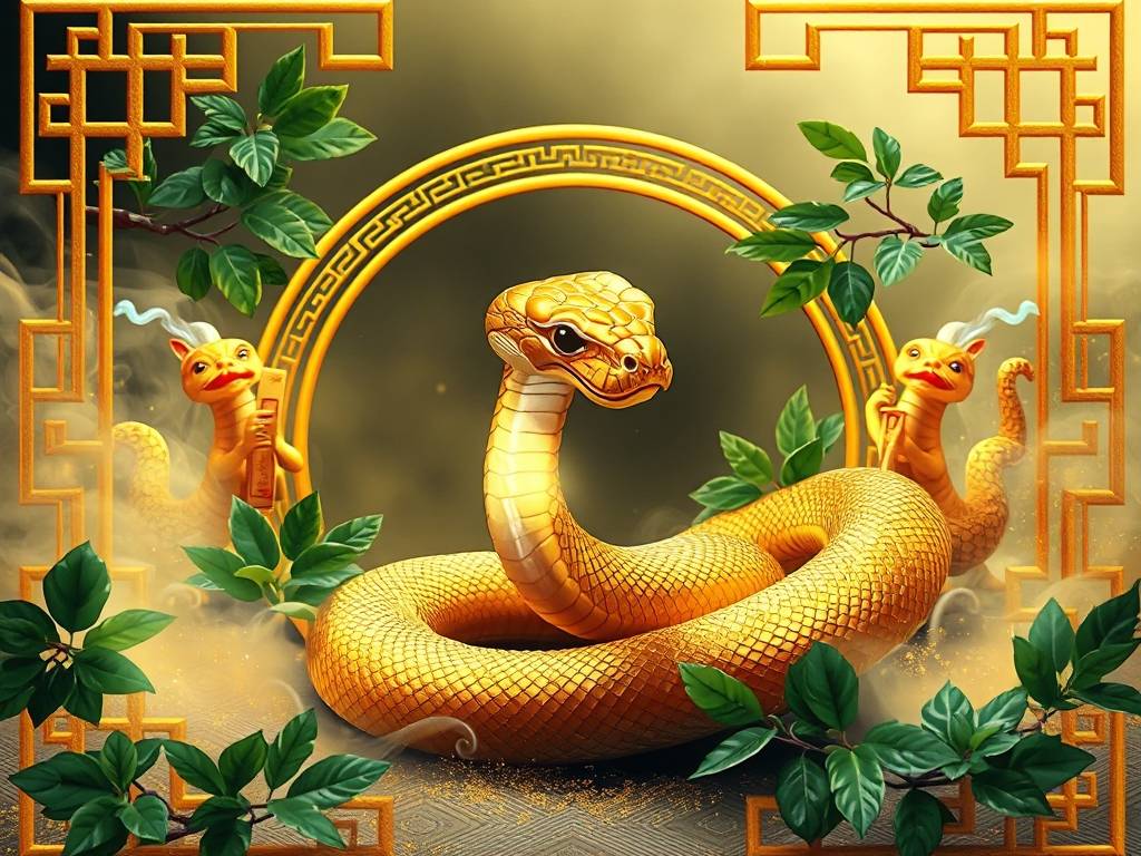 属蛇手机壁纸旺财2024年