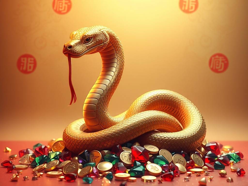 属蛇手机壁纸旺财2024年