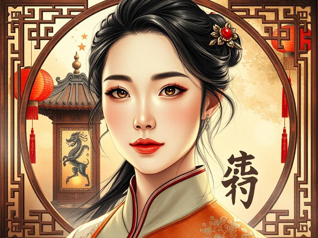 张含韵面相八字详解
