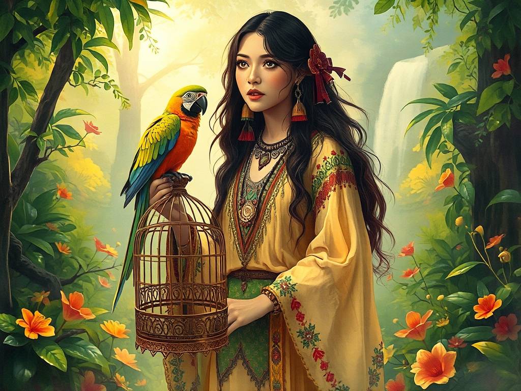 梦见动物类女人梦见鹦鹉好不好