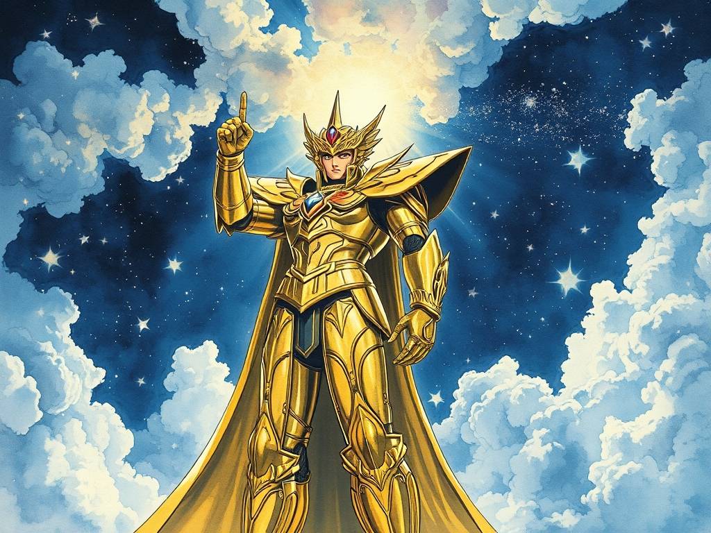 黄金圣斗士天蝎座图片壁纸