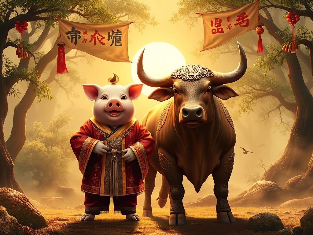 属猪金牛座的幸运吉祥物