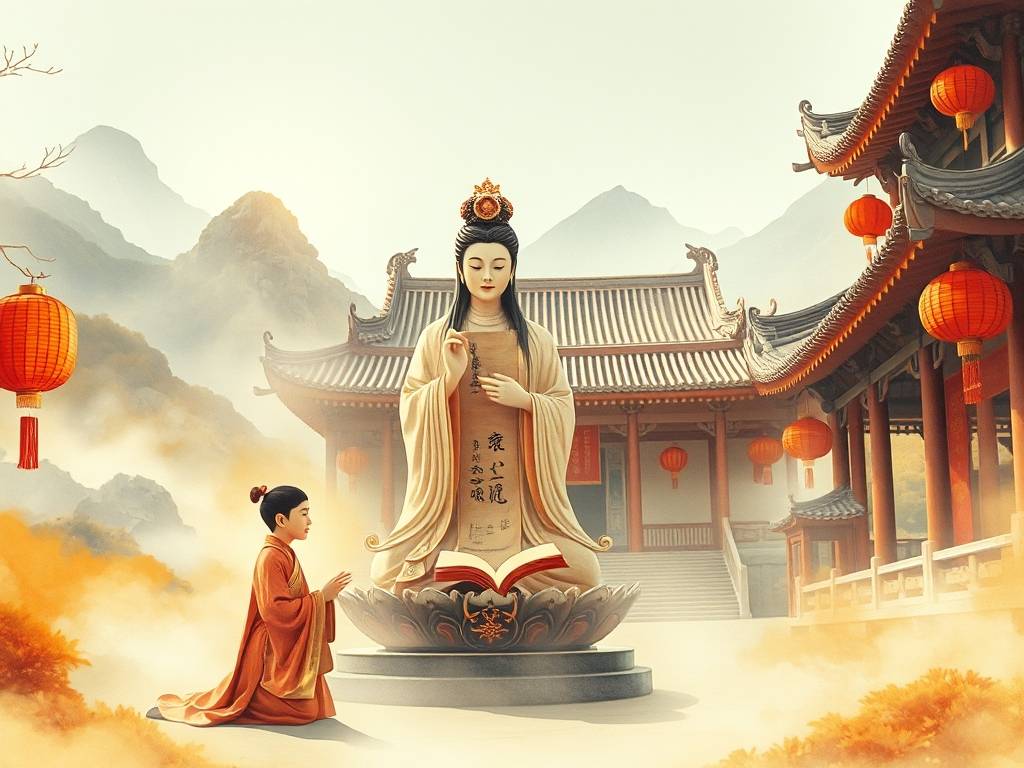 观音灵签第三十四签求学业