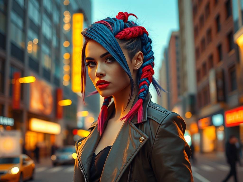白羊座绑什么头发最时尚女