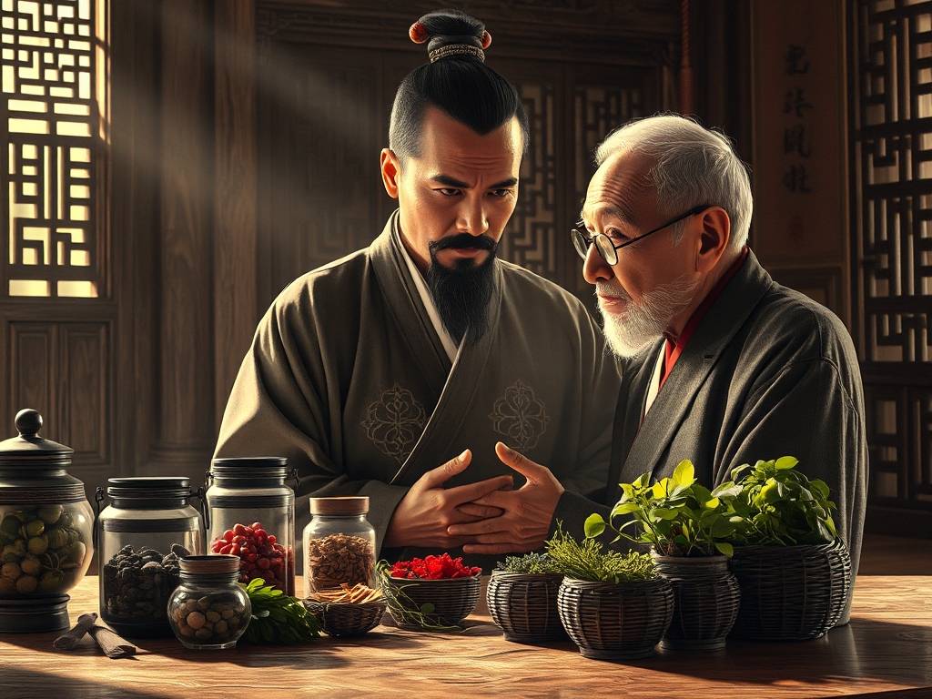 中医望诊面相图片