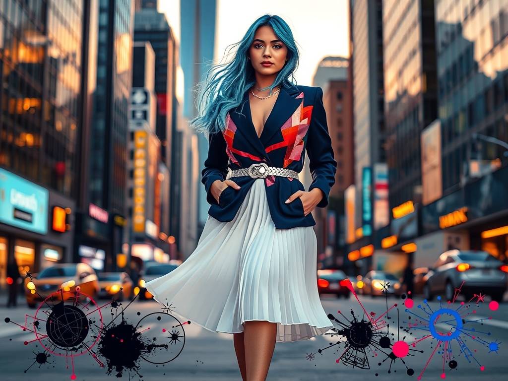 双子座时尚服饰图片女