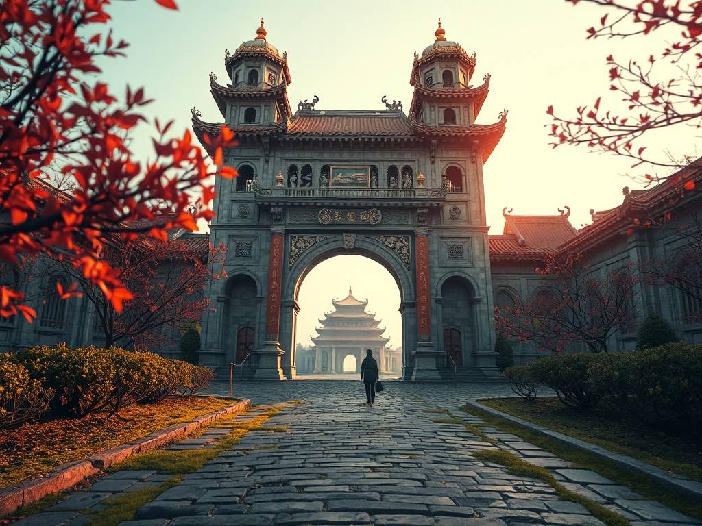 梦见宏伟壮观的古建筑