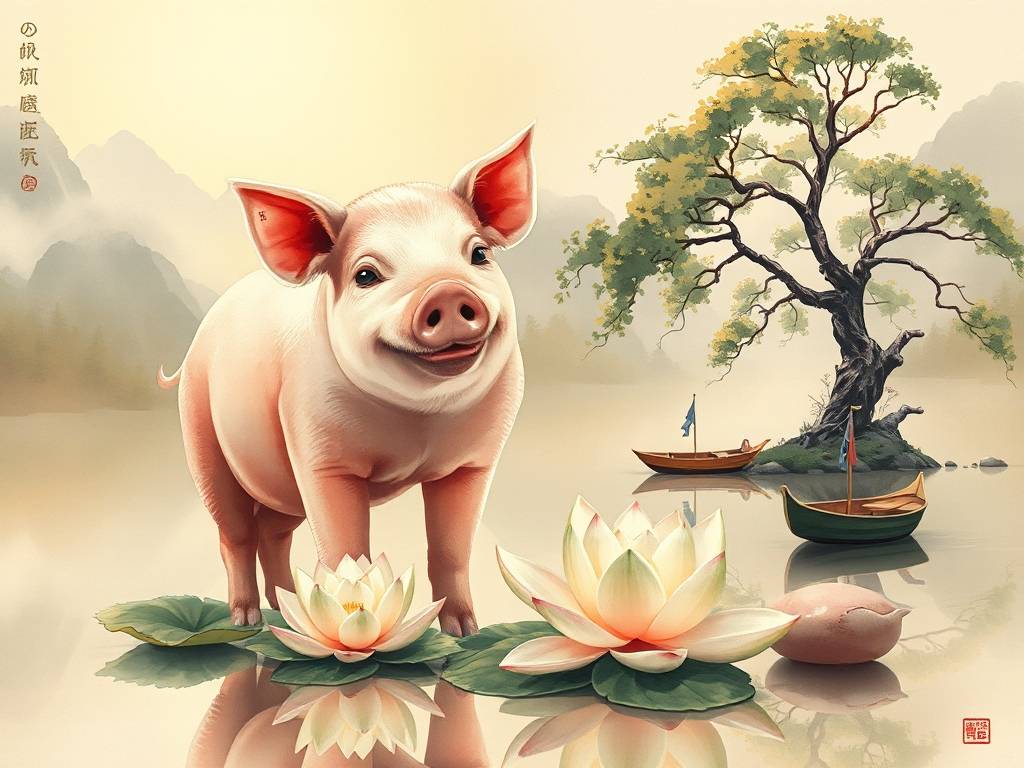 属猪相合相克
