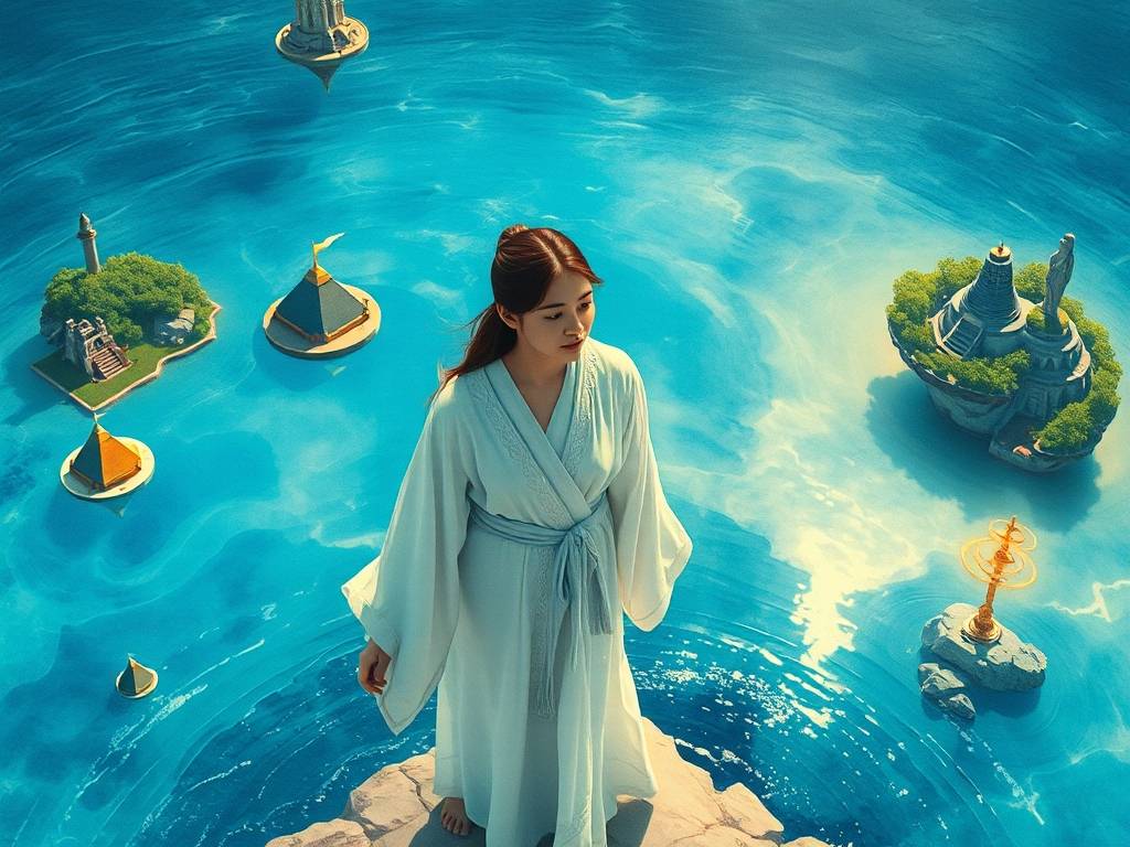 梦境解析梦见水很深很清澈
