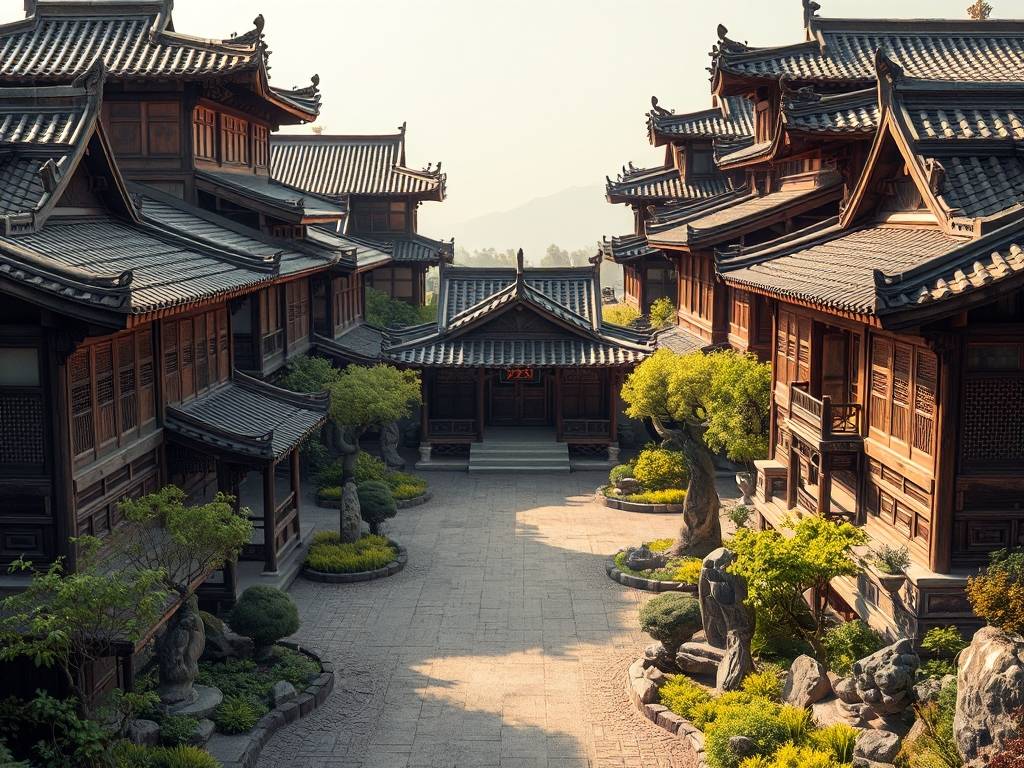 阳宅风水100例图解屋后有路