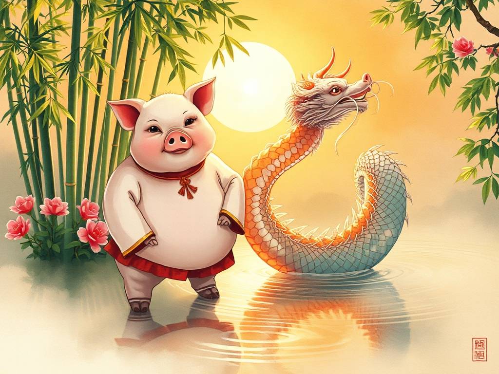 12生肖猪和龙配对