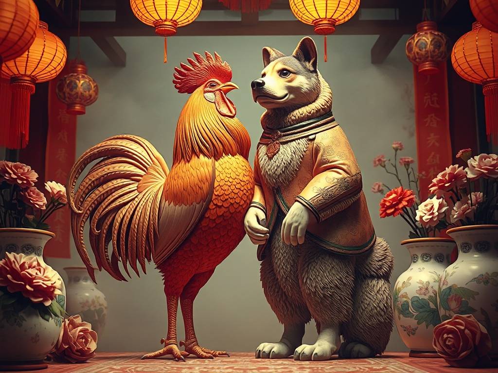 属鸡和属狗的婚配表图片
