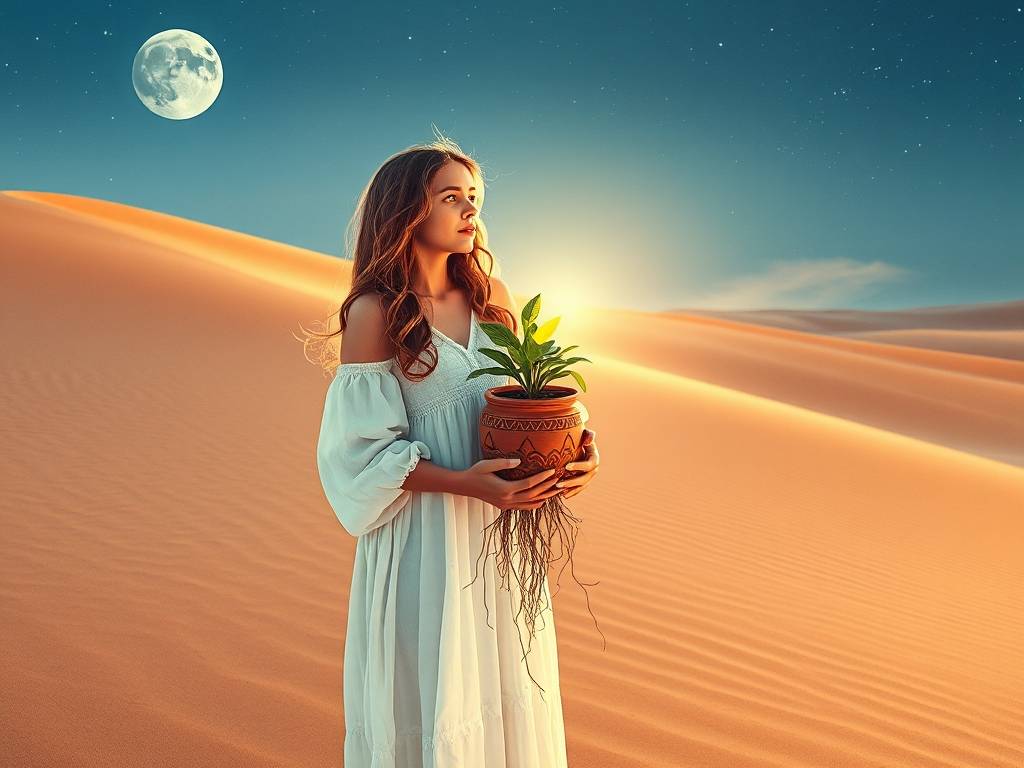 梦见在沙地里种植物好不好
