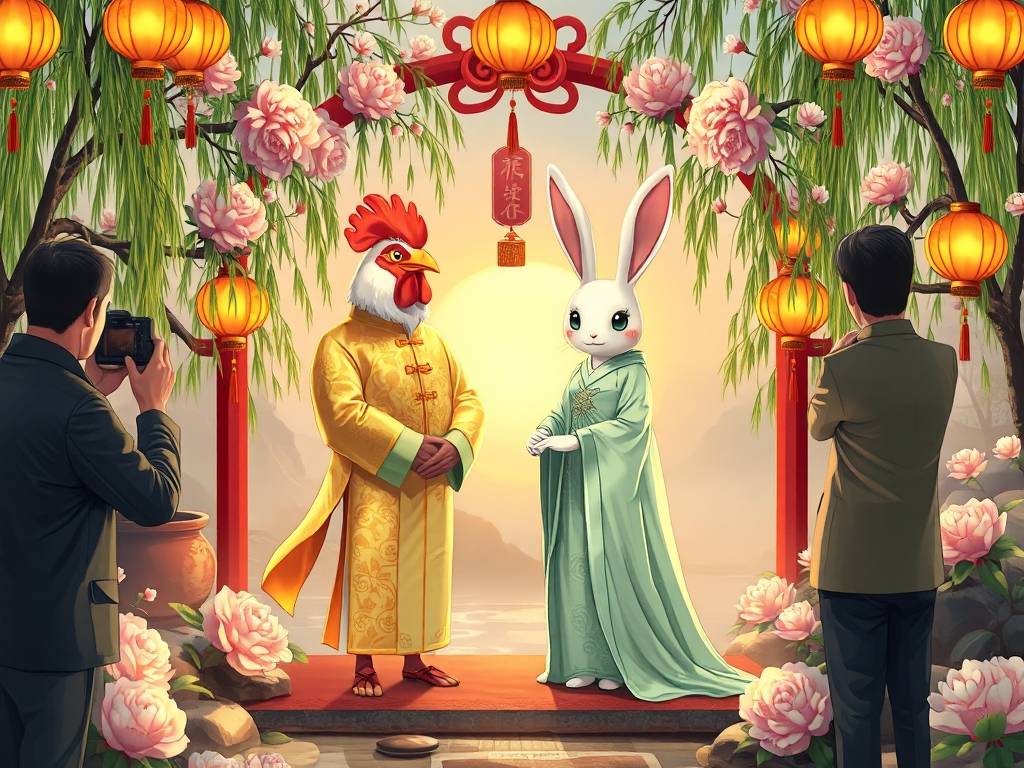 属鸡跟属兔的结婚了会怎么样