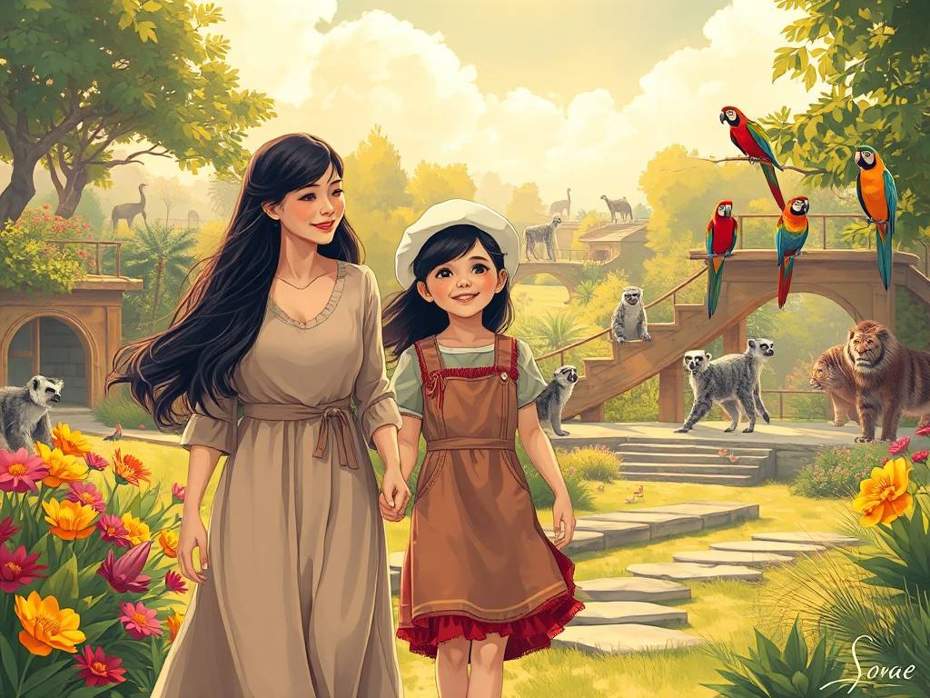梦见妈妈妈带我去动物园玩