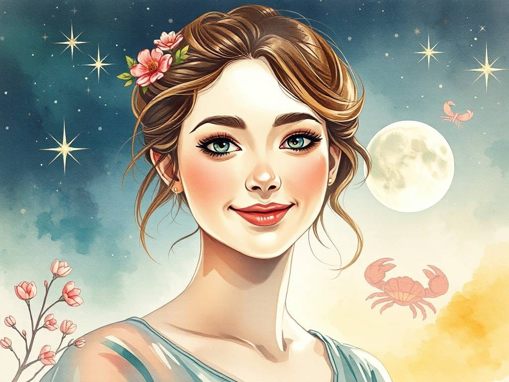 巨蟹座配对头像教程女士图片