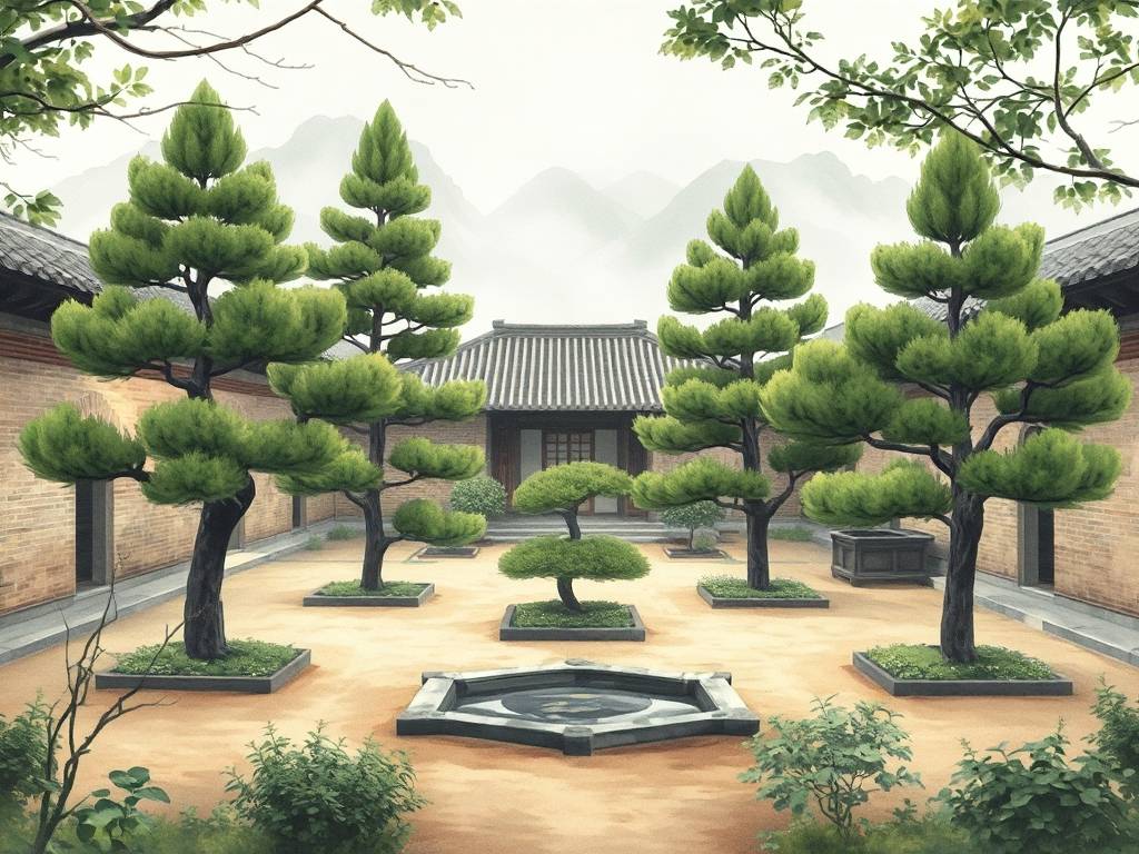 庭院树木风水有讲究