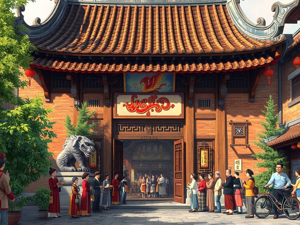 茶馆门口装修效果图