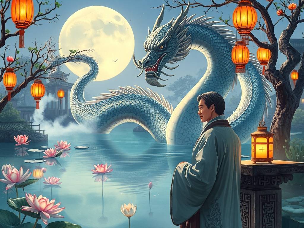 周公解梦梦见西方龙在水里