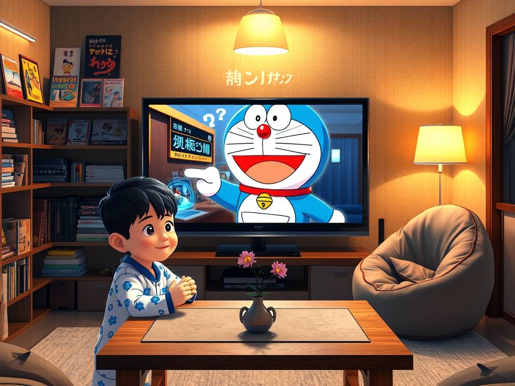 播放哆啦a梦的百科大全视频