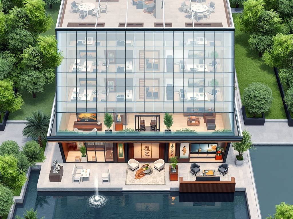 海口公司风水布局图
