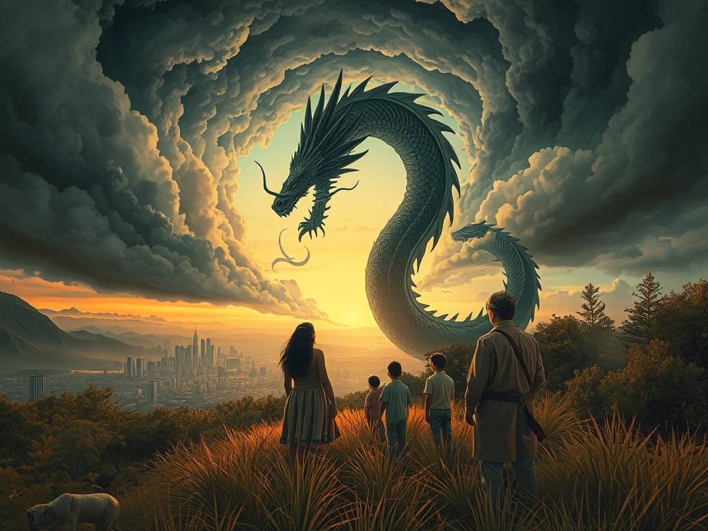 梦见龙卷风自然灾害预示什么