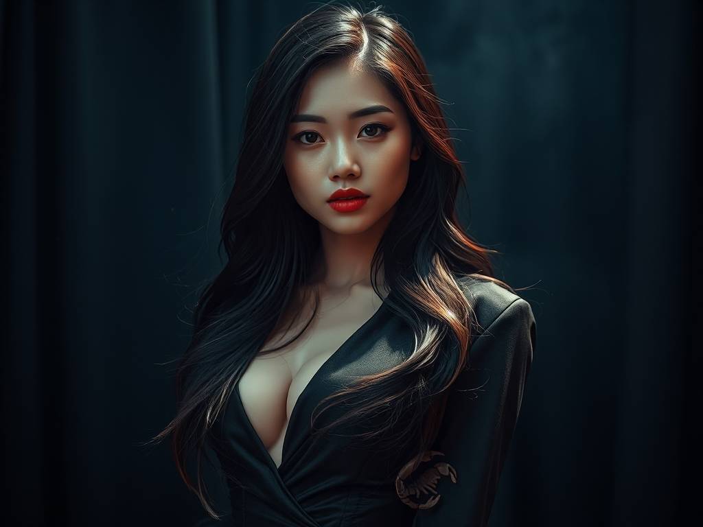 天蝎座暗黑系性格分析女生