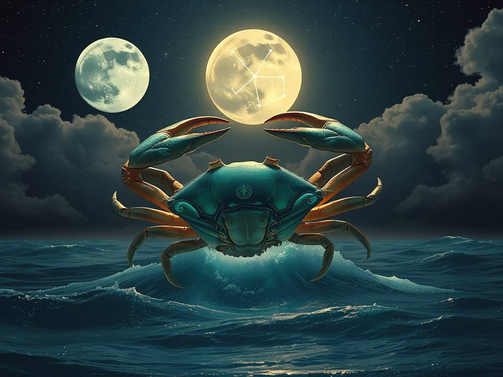 播放巨蟹座的星座